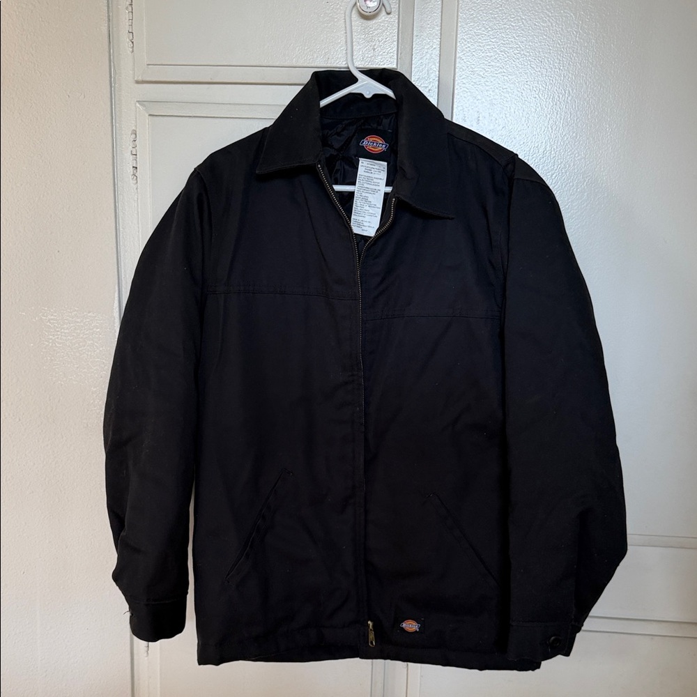Dickies Black Lightweight Work-Style Jacket